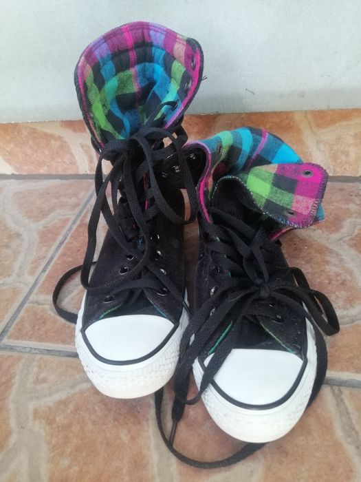 Trampki tenisowki wysokie nowe converse 36,5