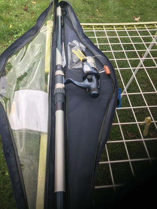 Wędka na ryby z kołowrotkiem