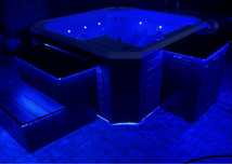 Jacuzzi ogrodowe 5-6 osobowe.
