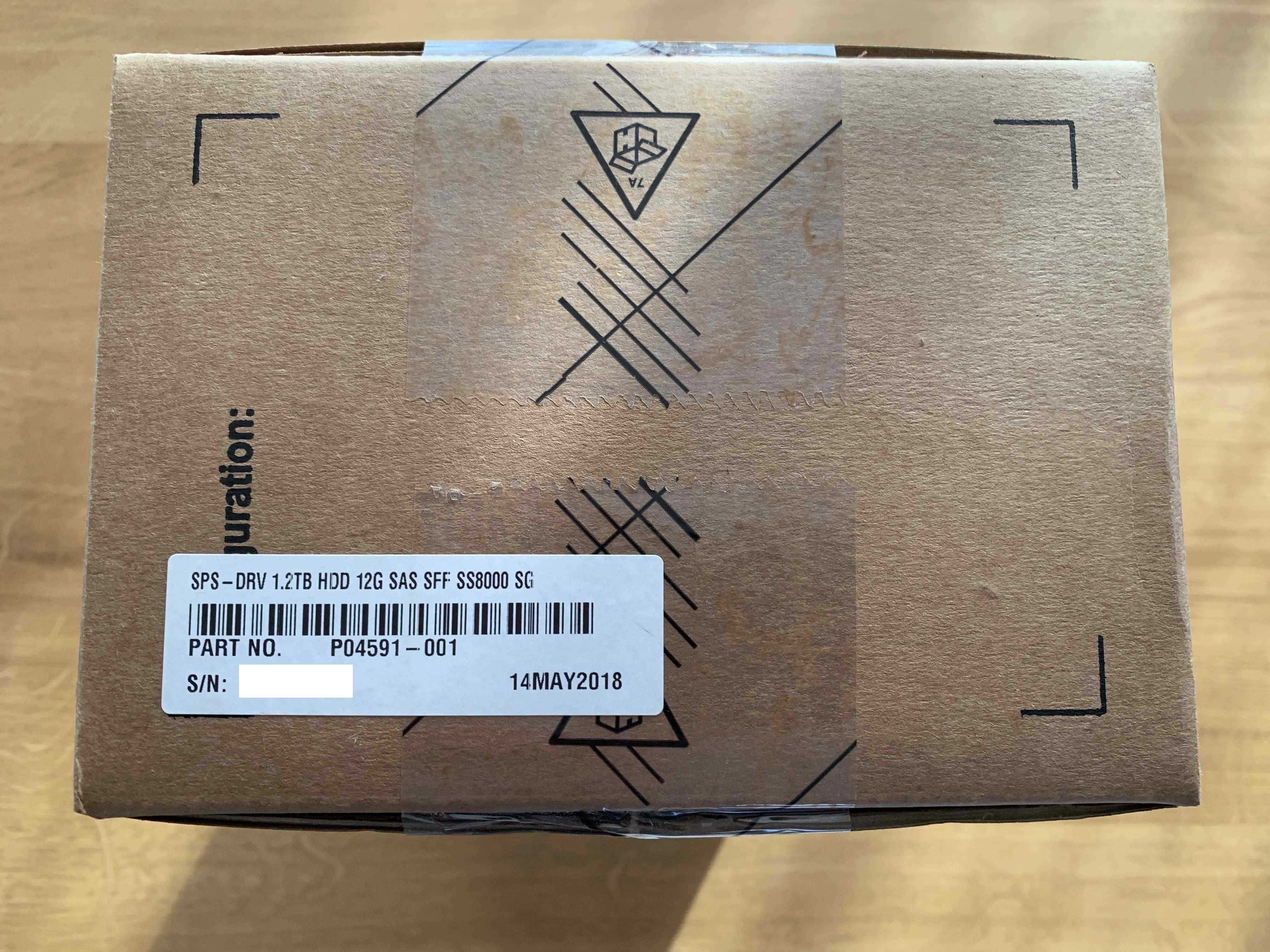 Dysk twardy HPE 3PAR 1.2TB 12G SAS SFF