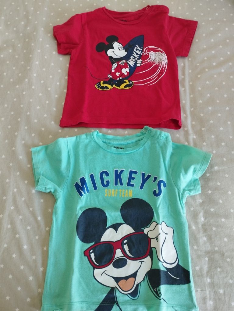 T-shirt Mickey menino 18-24 meses