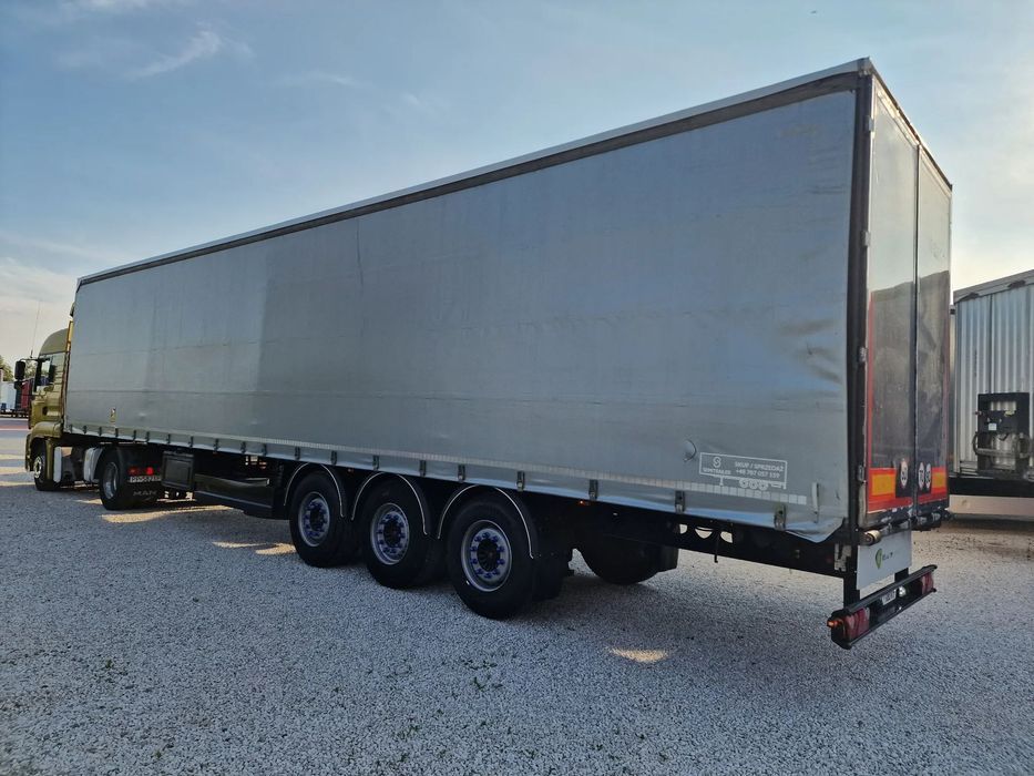 Berger Naczepa FIRANKA - SAF - NOWY DACH - RAMA ORYGINAŁ