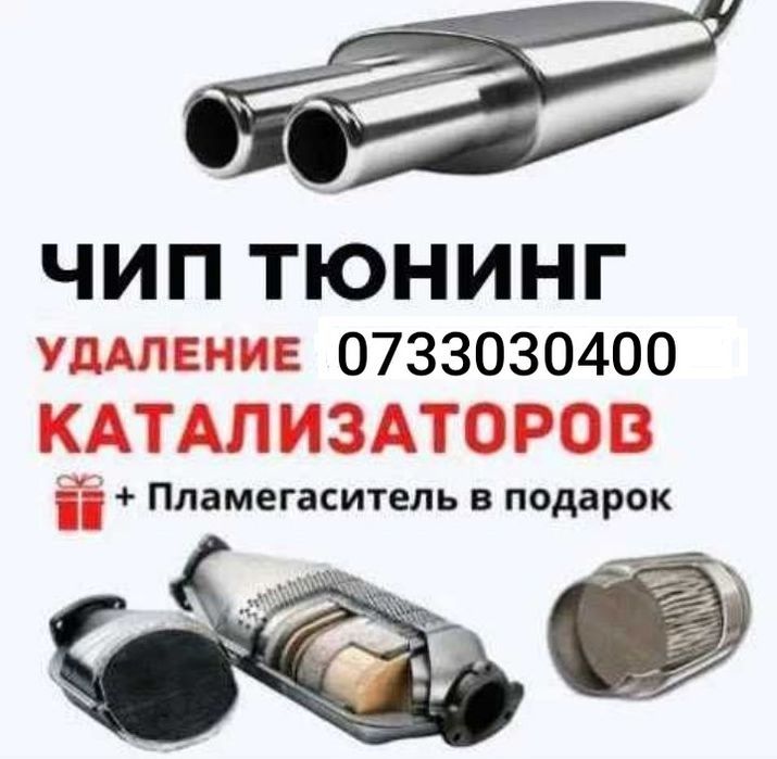 Удаление КАТАЛИЗАТОРА,Сажевого фильтра,AddBlu Off,DPF, EGR, Stage1