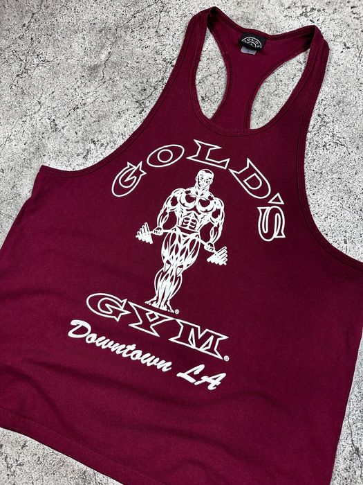 Чоловіча спортивна оригінальна майка «Gold’s Gym»