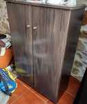 Movel estante prateleiras usado para sapateira