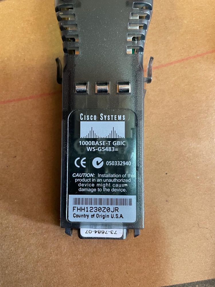 Moduły cisco przekaźniki sieciowe kable światłowód przełącznik portowy