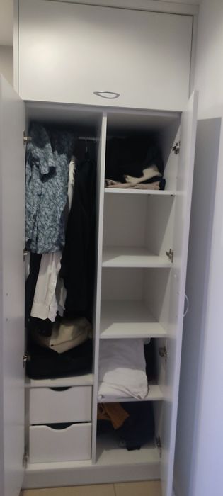 Szafa biała  stan b.dobry