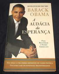 Livro A Audácia da Esperança Barack Obama