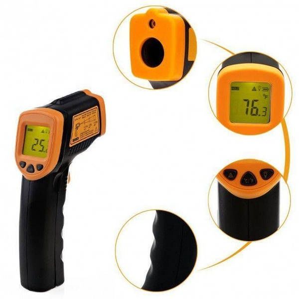 Промисловий термометр TEMPERATURE AR 320/360 безконтактний термометр