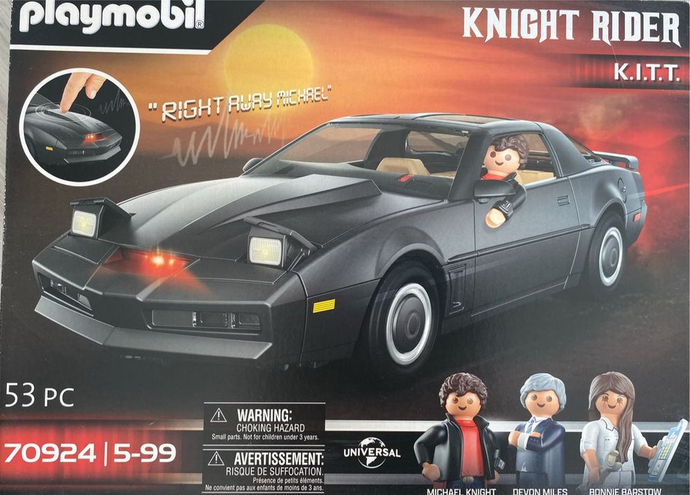 PLAYMOBIL, Knight Rider - K.I.T.T., 70924