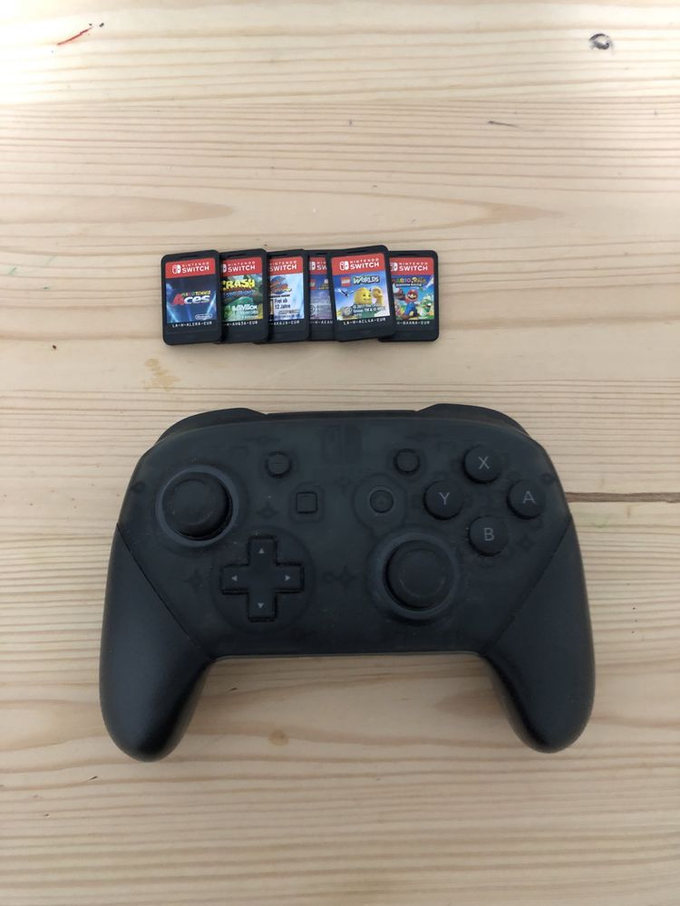 Nitendo swich + extras