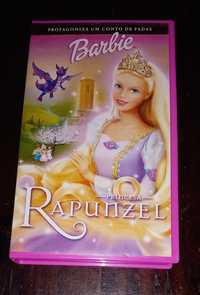 Filme da Barbie - Princesa Rapunzel emem VHS 5€