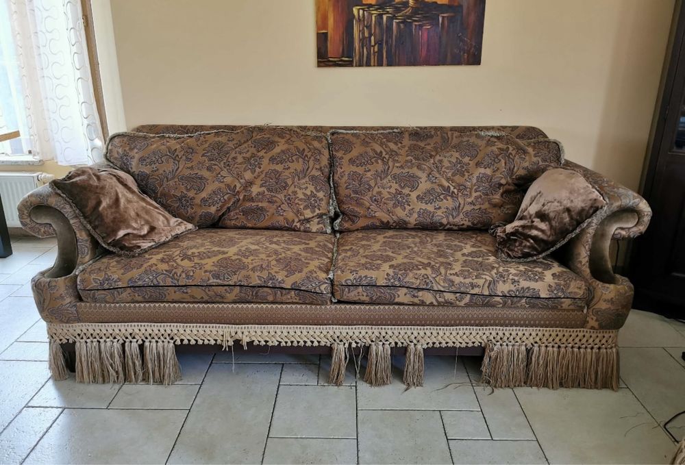 Sofa w stylu wloskim i 2 fotele