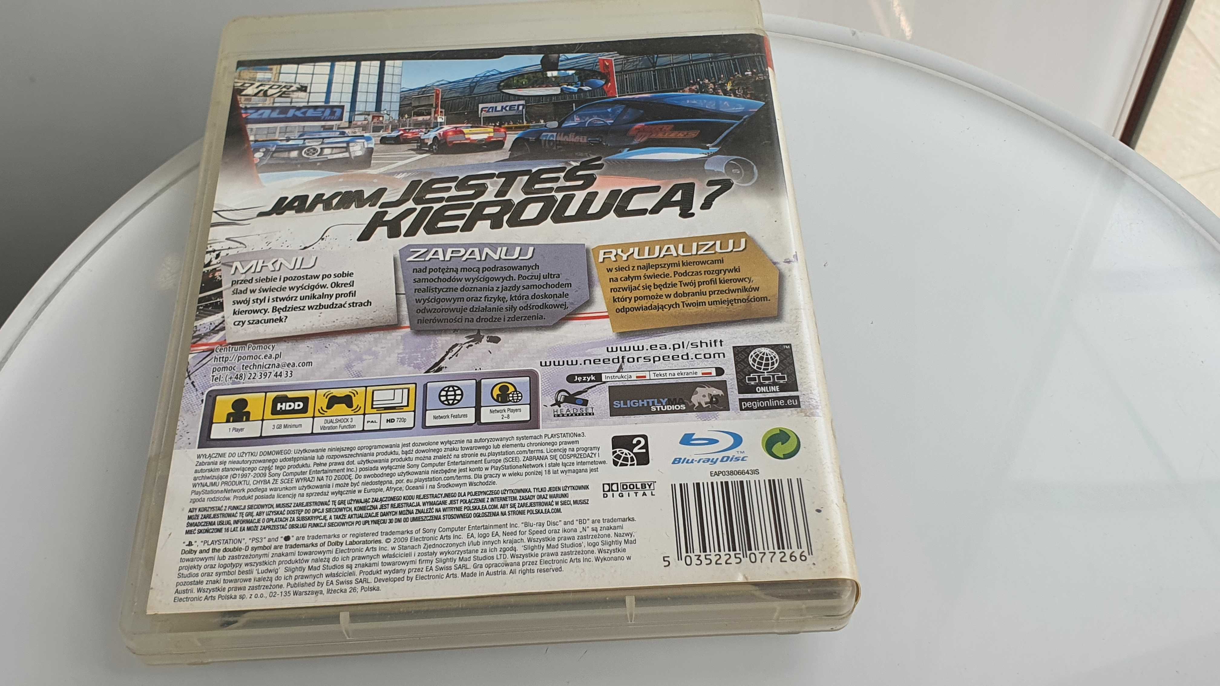 Gra PS3 Need For Speed Shift PL Wersja Sklep Zamiana