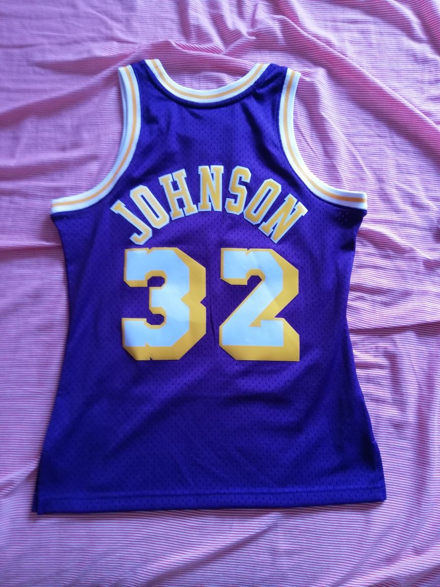 Jersey da NBA OFICIAL - Magic Johnson, Lakers (portes grátis)