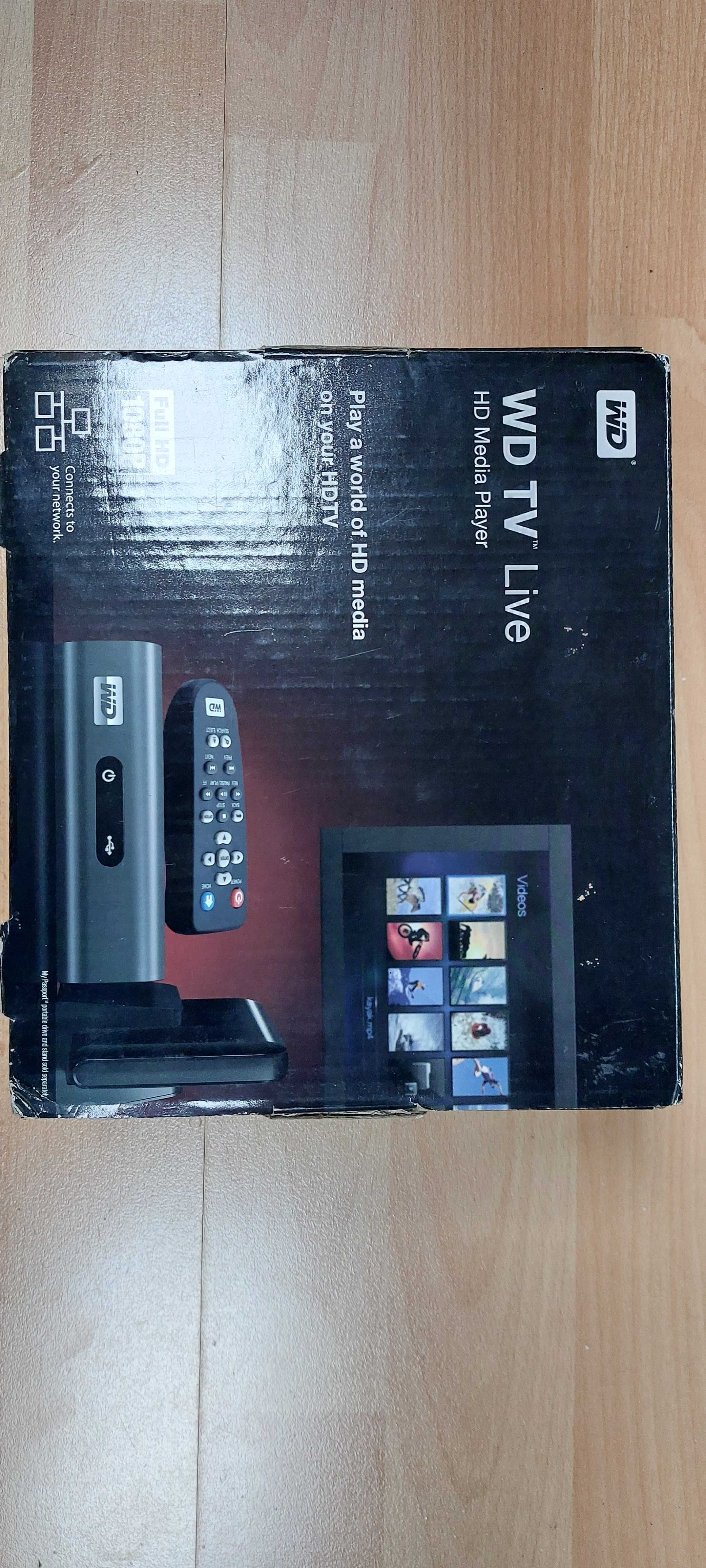 Multimedialny odtważacz sieciowy WD TV Live HD Media Player