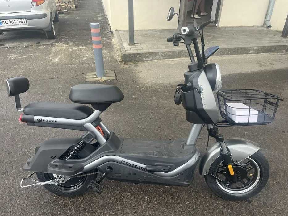 ХІТ ПРОДАЖ‼️ Електро Скутер Моторолер CROSSER 60V/800W СУПЕР ЦІНА‼️