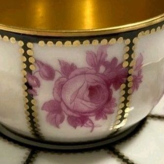 DUO mokka expresso THOMAS Rosenthal Złoto 24K Kolekcjonerska