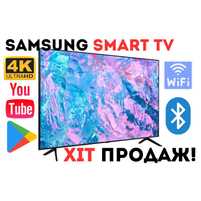 NEW! Телевізор 32" Самсунг СмартТВ + Т2 тюнер, 4К якість, Android 13.0