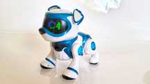 Robopies TEKSTA interaktywna zabawka Aplikacja salto 360, pies chodzi