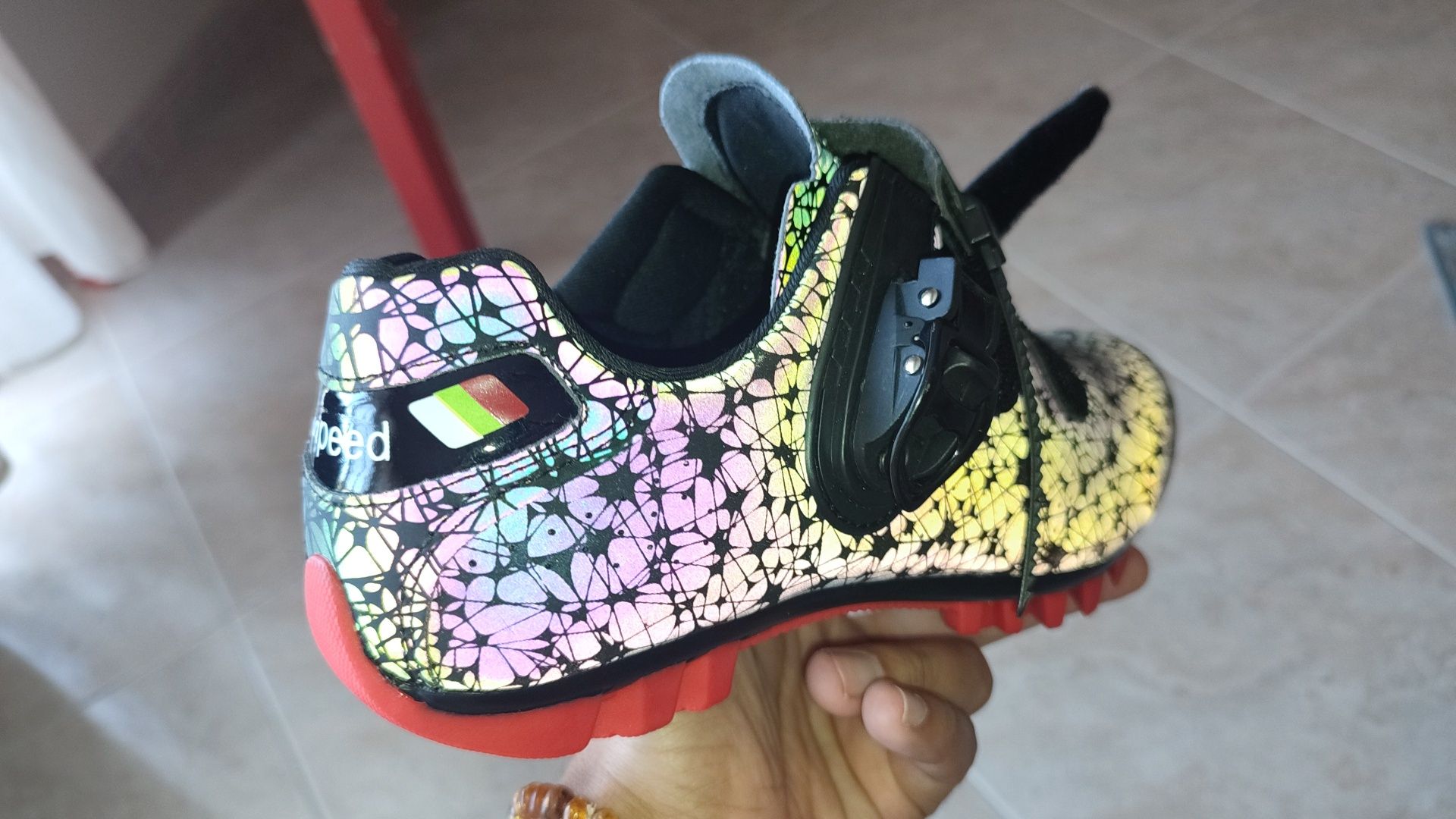 Sapatos BTT encaixe spd