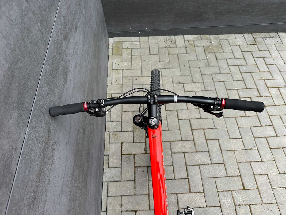 Карбоновий Cannondale Carbon 3 FSI Scalpel Lefty, розмір L 29 Acid Red
