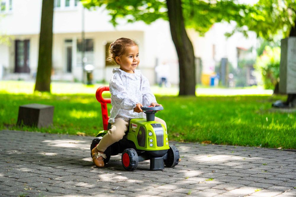 Falk Jeździk i chodzik 2w1 traktor Baby Claas 312S traktorek