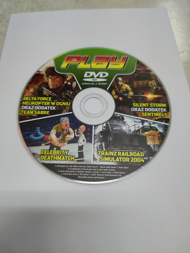 Delta Force + Silent Storm + Celebrity Deathmatch + Trainz. PC