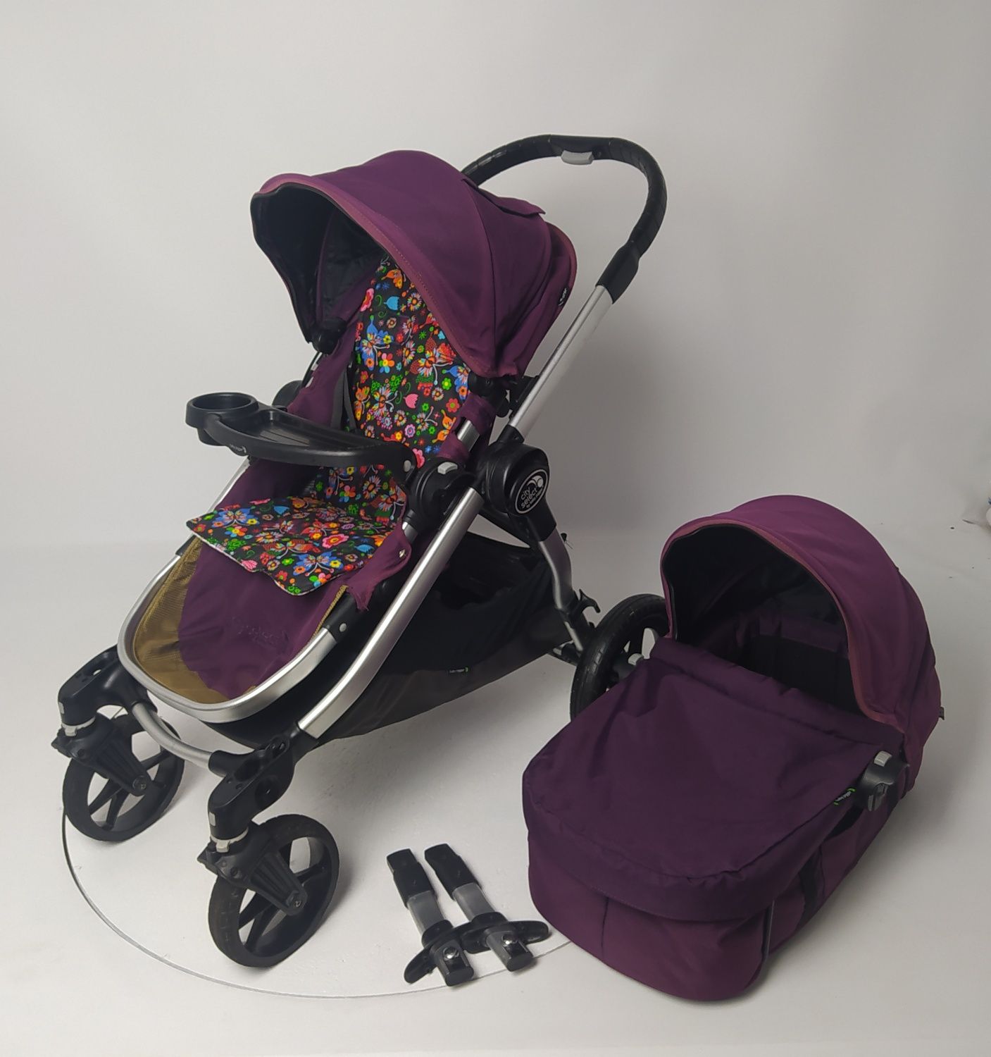 Wózek Baby Jogger City Select rok po roku, bliźniaczy.