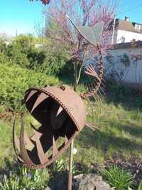 Декор для саду, скульптури металеві
