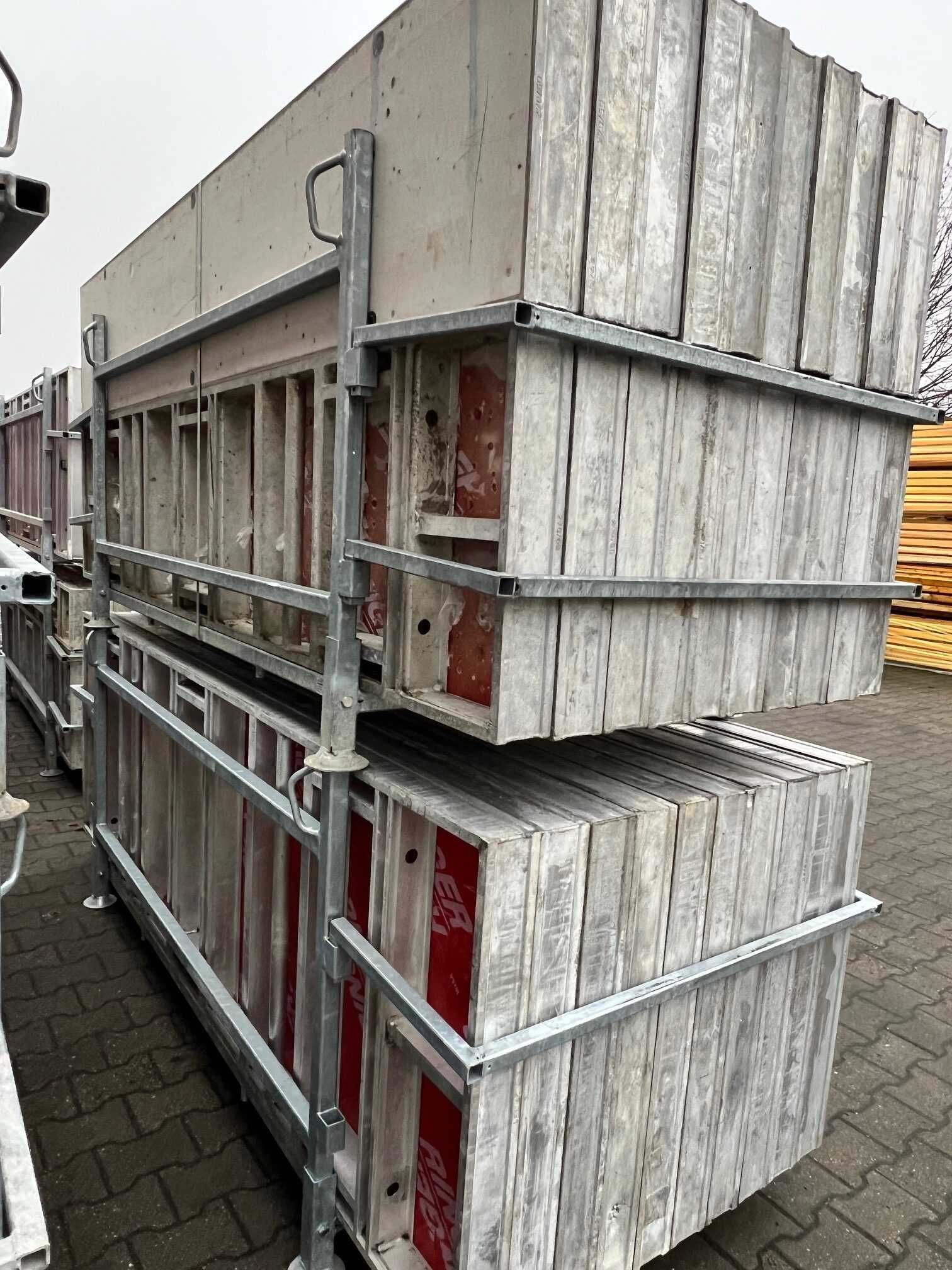 Zestaw szalunków ściennych AL2000 2,7m- używany aluminiowe szalunki