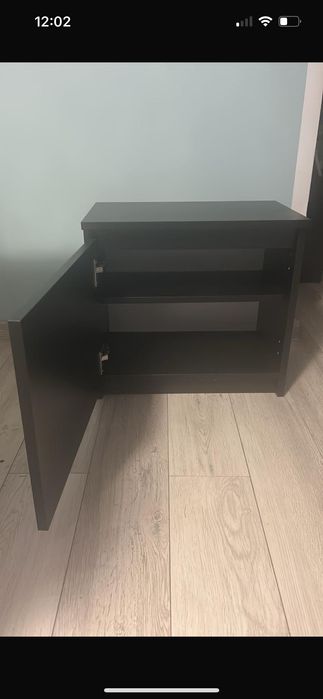 Szafki nocne - czarne mat