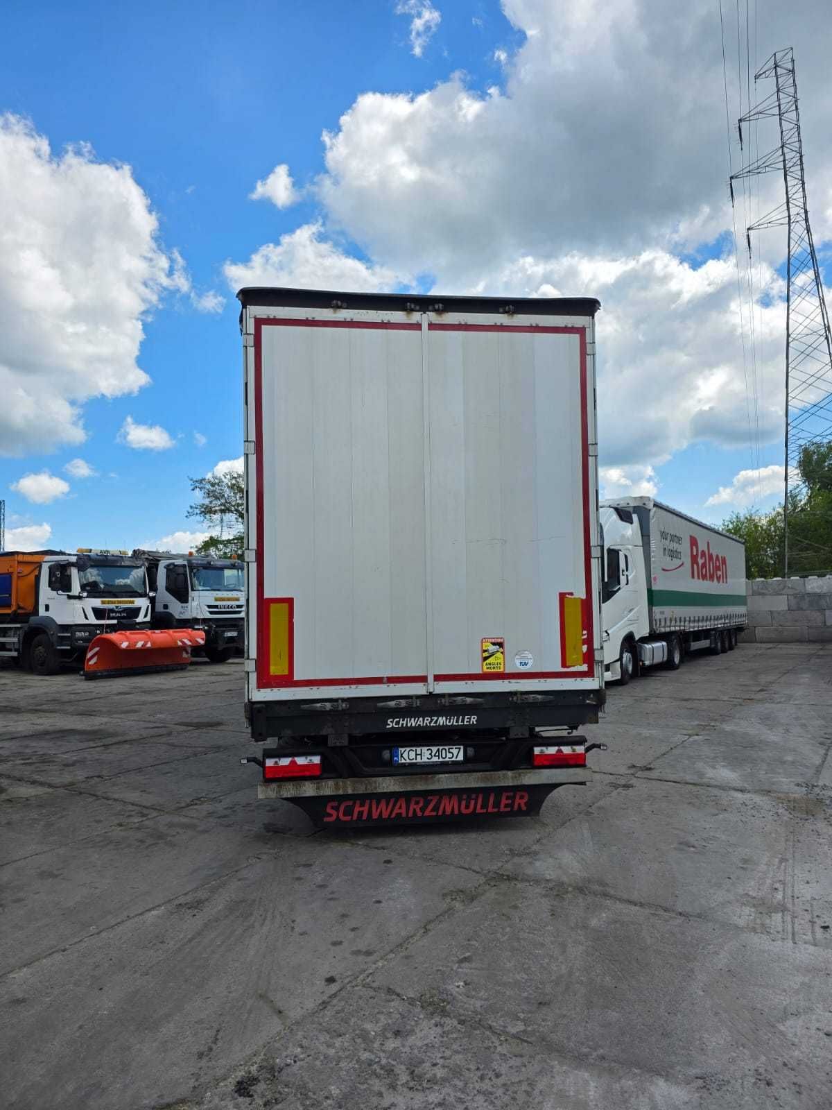 Naczepa firanka Schwarzmuller Standard 2017r  stan idealny