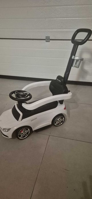 Mercedes autko jeździk pchacz odpychacz muzyka