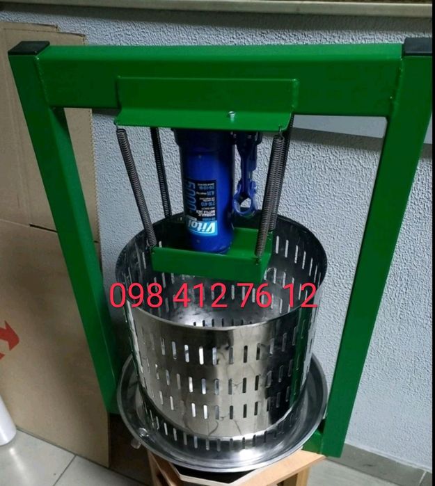 Пресс для сока на 15 л с гидравлическим домкратом