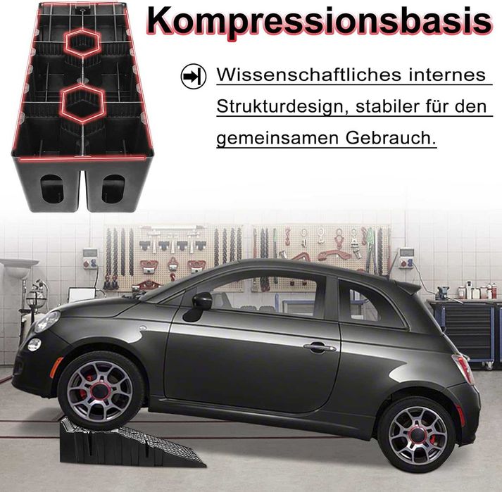 Najazdy samochodowe 2 sztuki