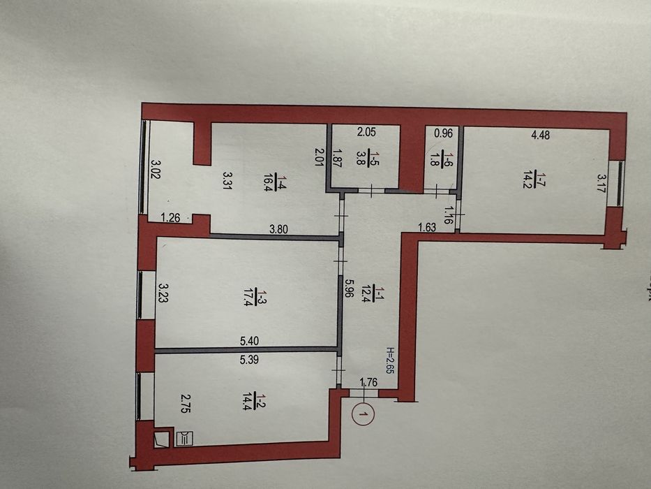 Продаж квартири ( новобудова)