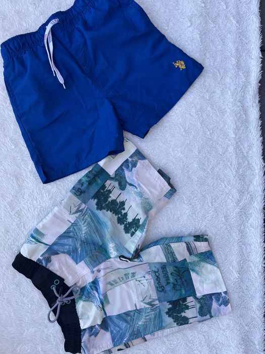 Zestaw: Spodenki na wakacje do kąpieli 7-9 lat