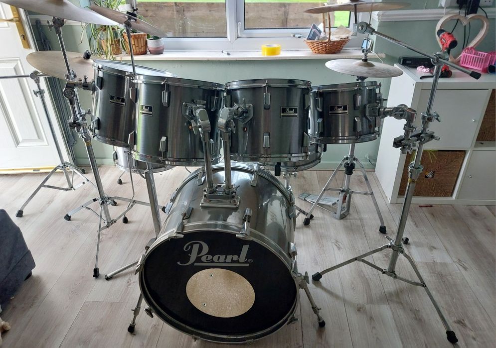 Perkusja Pearl Export + Talerze