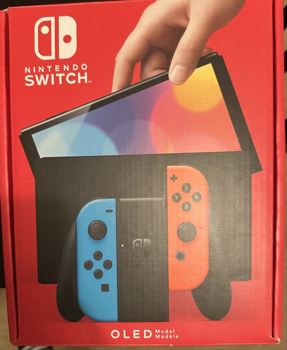 Nintendo Switch OLED – Completa + Caixa, Película & Bolsa!