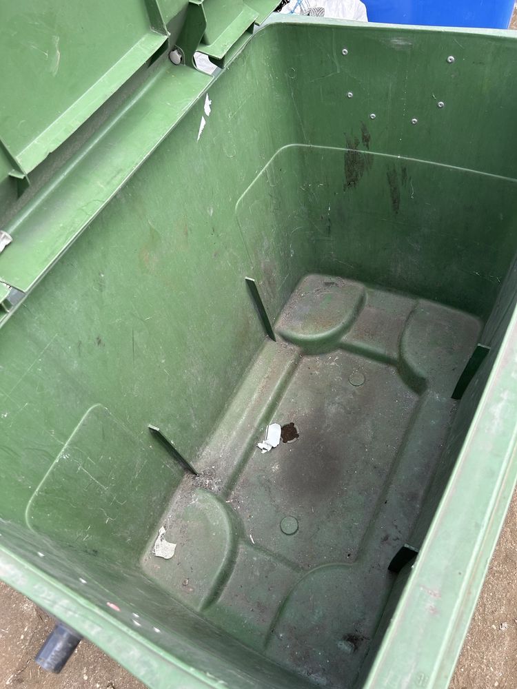 Kosz na śmieci 660l pojemnik na odpady WEBER , śmietnik 1100l 350