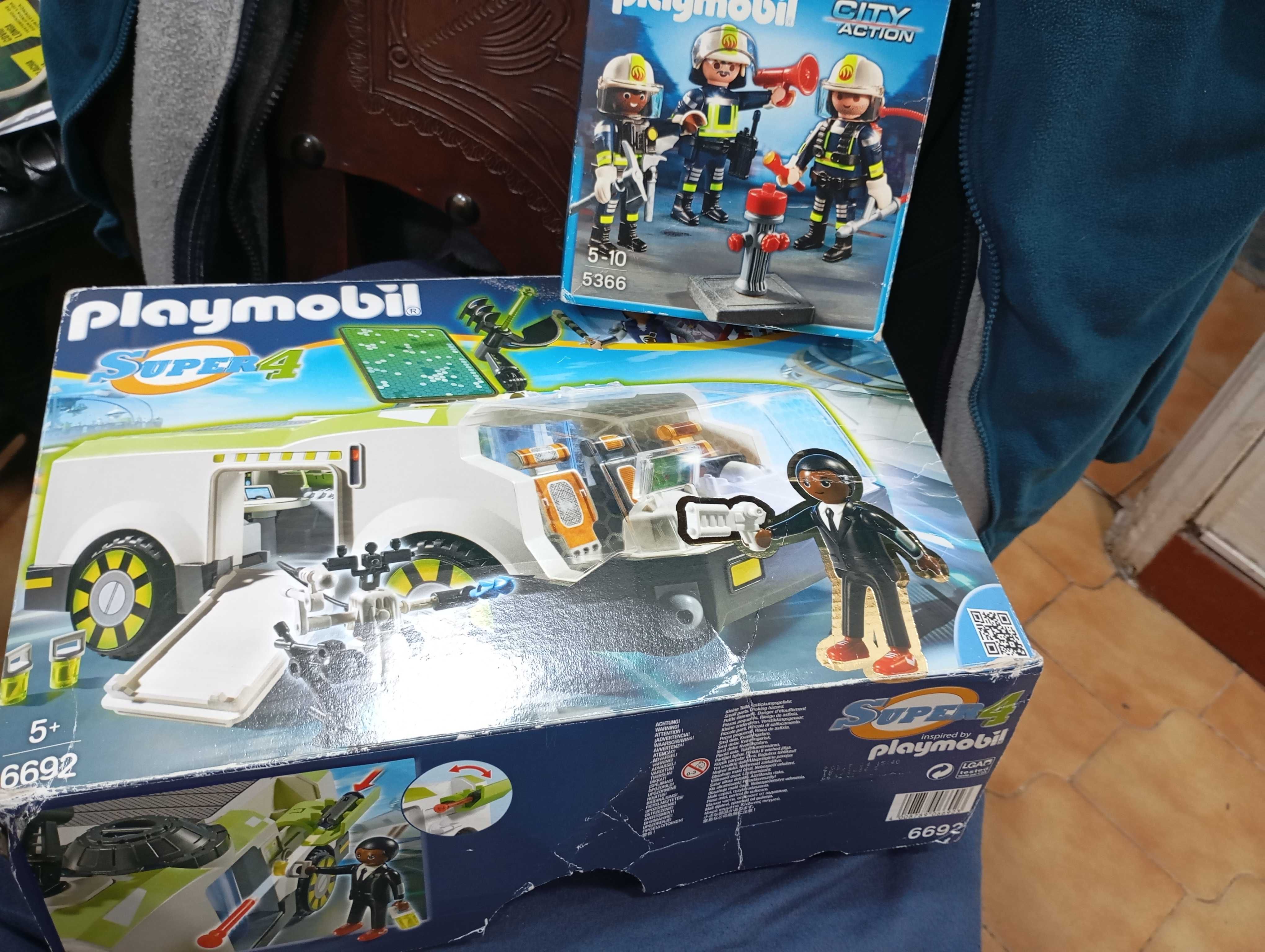 35€ duas caixas de Playmobil super 4 entrego em rio tinto ou envio CTT