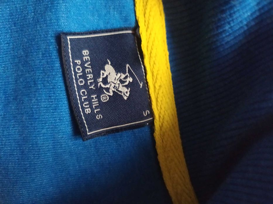 Bluza męska Beverly Hills Polo Club S niebieska