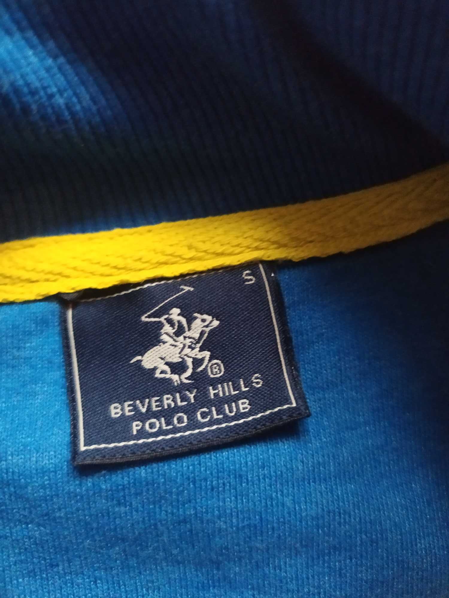 Bluza męska Beverly Hills Polo Club S niebieska