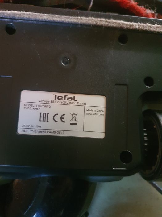 Odkurzacz bezprzewodowy Tefal Dual Force 2in1, sprawny.