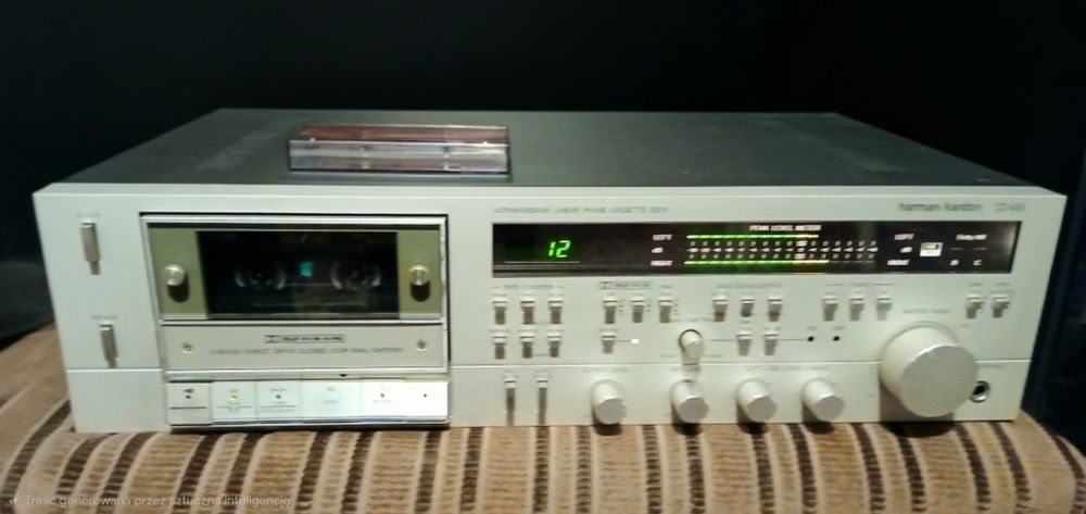 Magnetofon Harman Kardon CD491 srebrny