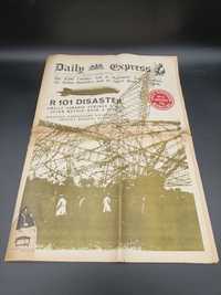 Gazeta DAILY EXPRESS 6 Październik 1930 Reprint Okazja! / NowyLOMBARD