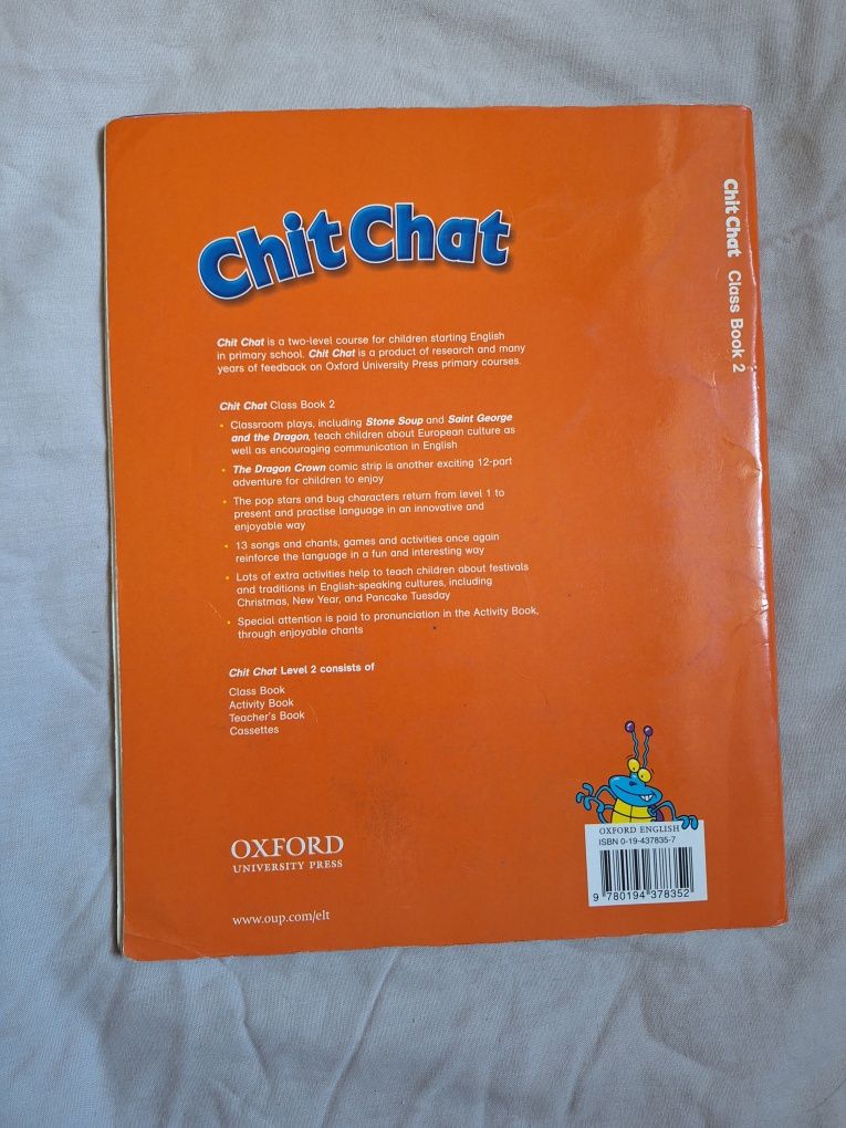 Chit chat class book 2, podręcznik języka angielskiego