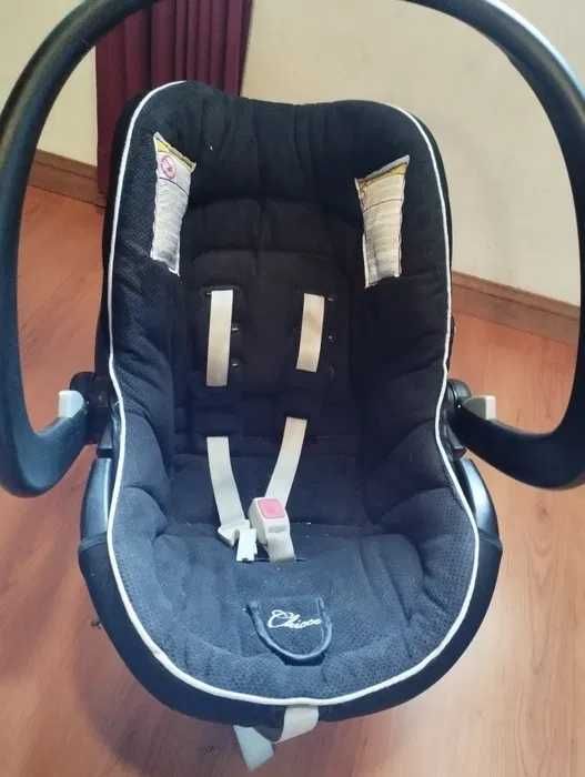 Trio da Chico (carrinho com cadeira, ovo, alcofa e base para carro)