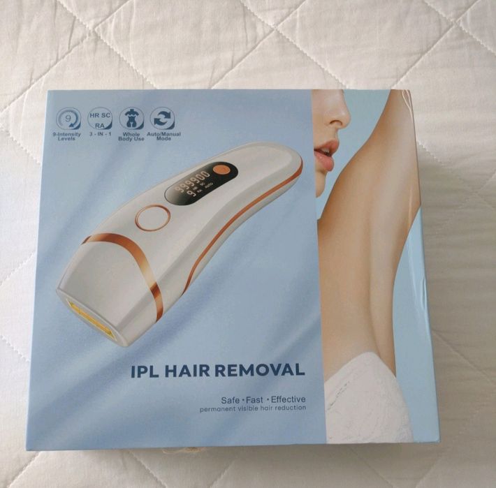 Новий фотоепілятор та епілятор